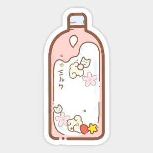 Cat Milky Sticker